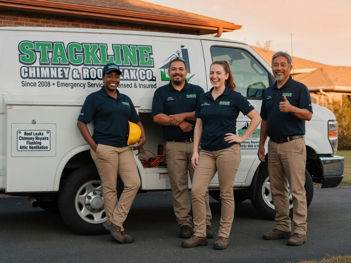 Chimney flashing repair company in Gate, OK